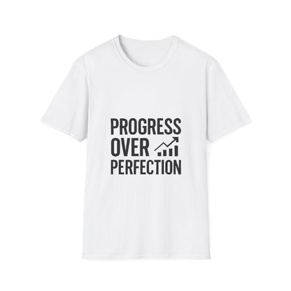 Progress Over Perfection | Growth Mindset Tee - Positivity Prints