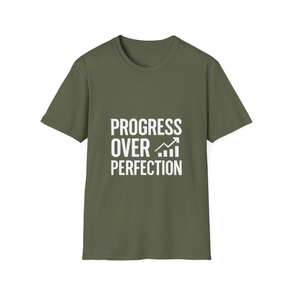 Progress Over Perfection | Growth Mindset Tee - Positivity Prints