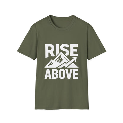 Rise Above | Resilience Tee - Positivity Prints