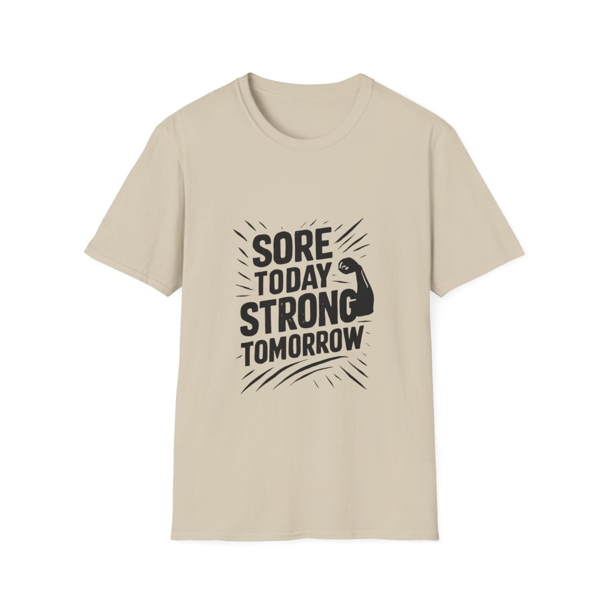 Sore Today Strong Tomorrow | Gym Recovery Tee - Positivity Prints