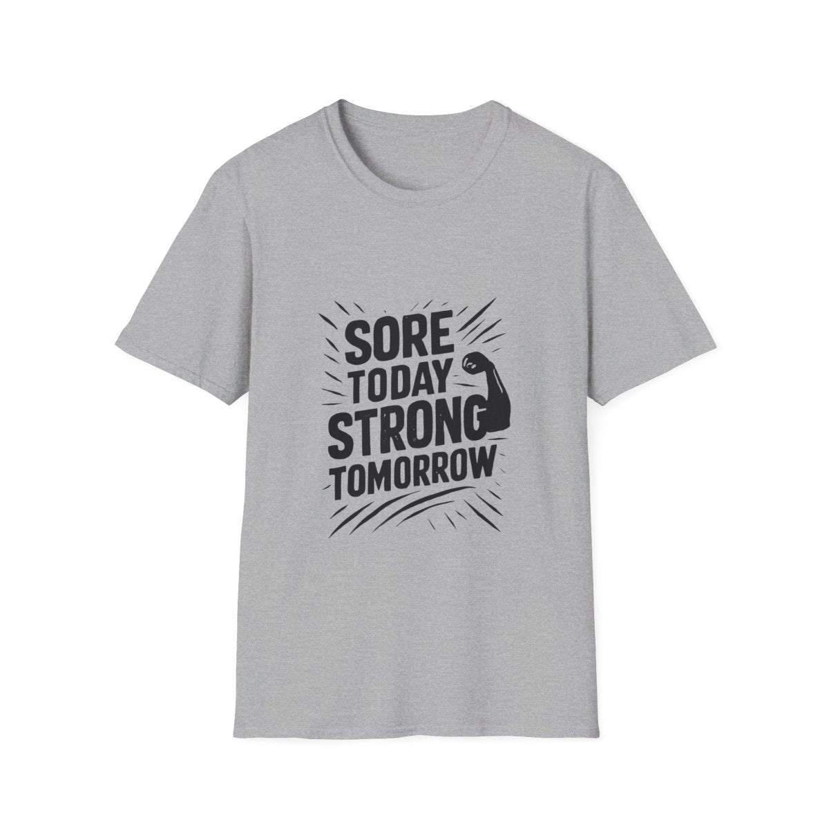 Sore Today Strong Tomorrow | Gym Recovery Tee - Positivity Prints