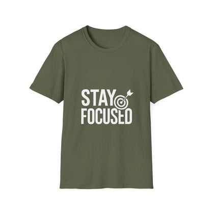 Stay Focused | Mindset Motivation Tee - Positivity Prints