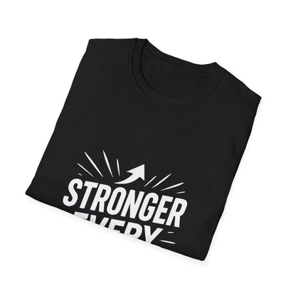 Stronger Every Day | Growth Mindset Tee - Positivity Prints