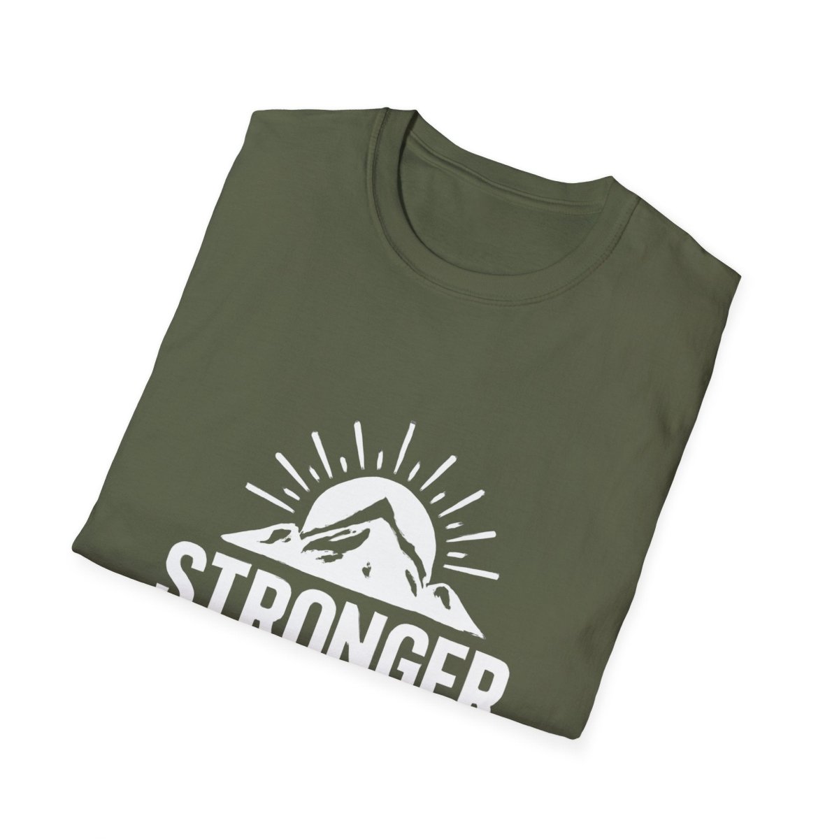 Stronger Through Struggle | Resilience Tee - Positivity Prints