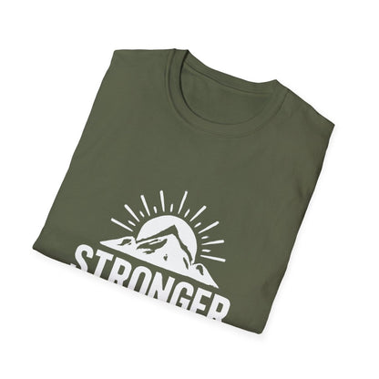 Stronger Through Struggle | Resilience Tee - Positivity Prints