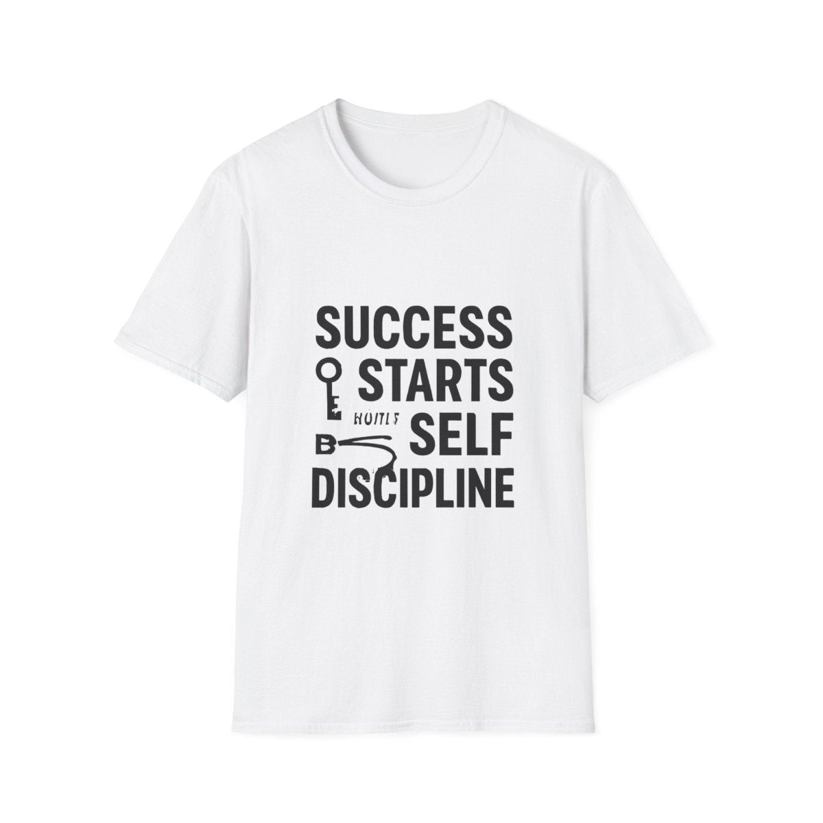 Success Starts With Discipline | Success Mindset Tee - Positivity Prints