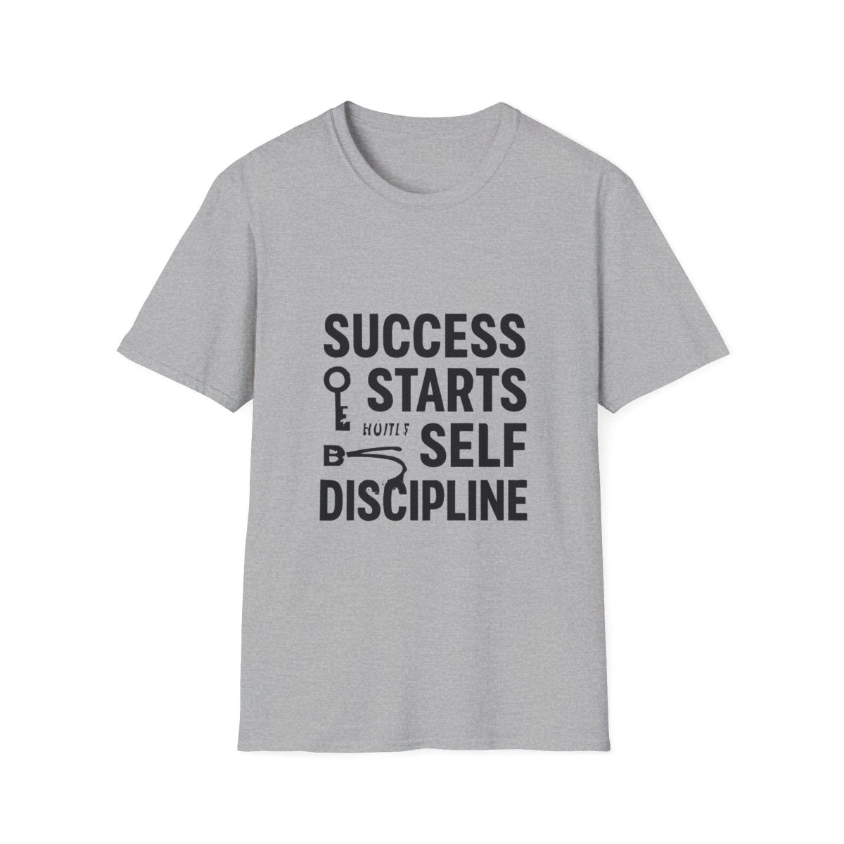Success Starts With Discipline | Success Mindset Tee - Positivity Prints