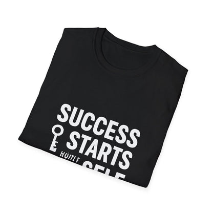 Success Starts With Discipline | Success Mindset Tee - Positivity Prints