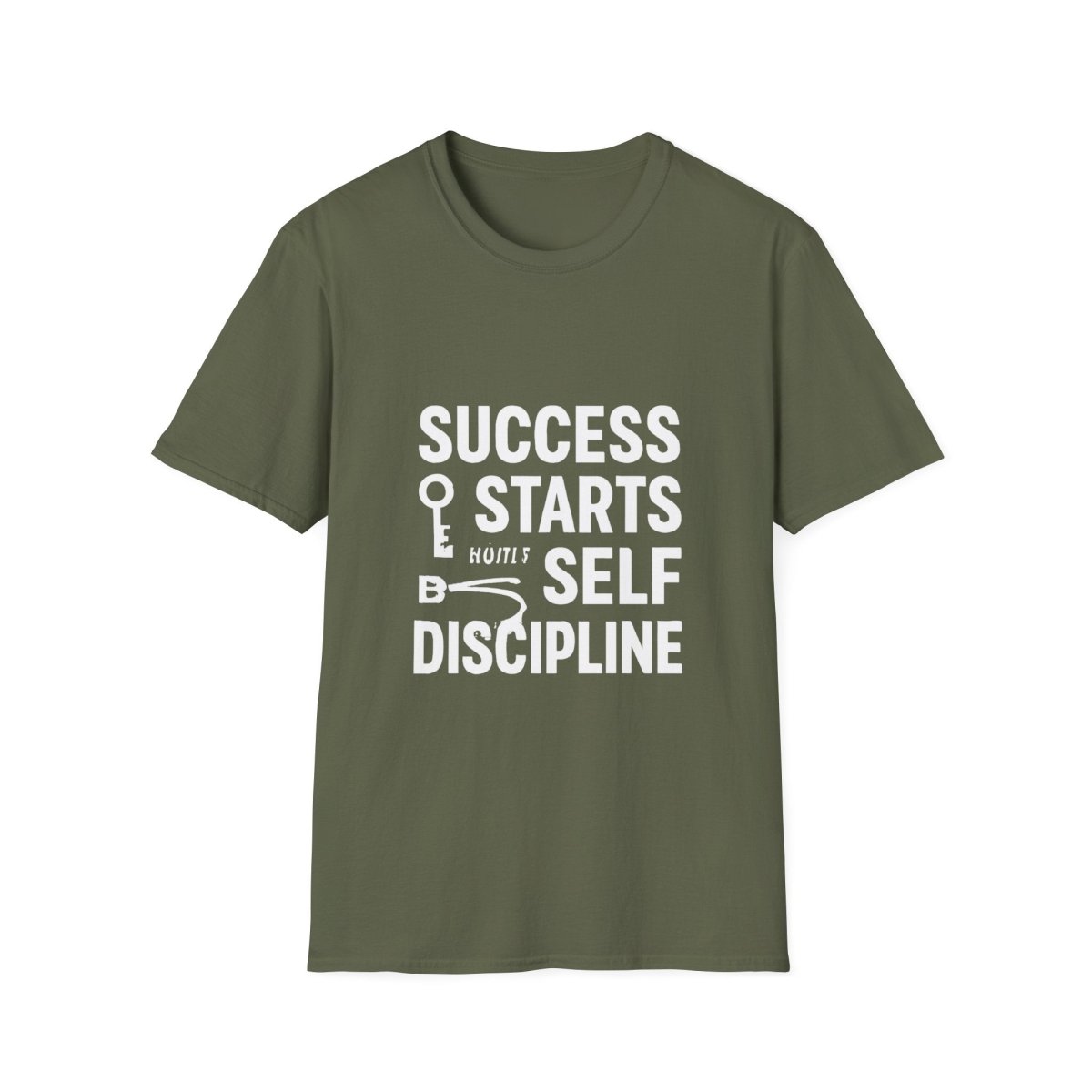Success Starts With Discipline | Success Mindset Tee - Positivity Prints