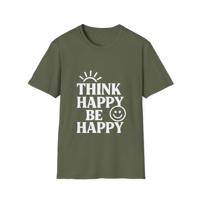 Think Happy Be Happy | Positive Mindset Tee - Positivity Prints