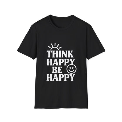 Think Happy Be Happy | Positive Mindset Tee - Positivity Prints