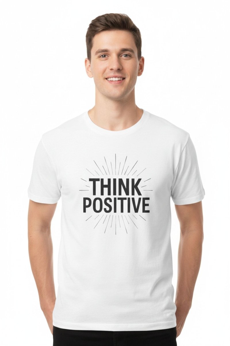 Think Positive | Positive Mindset Tee - Positivity Prints
