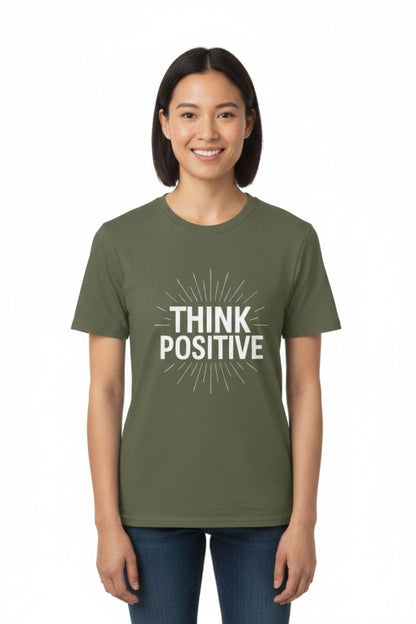 Think Positive | Positive Mindset Tee - Positivity Prints