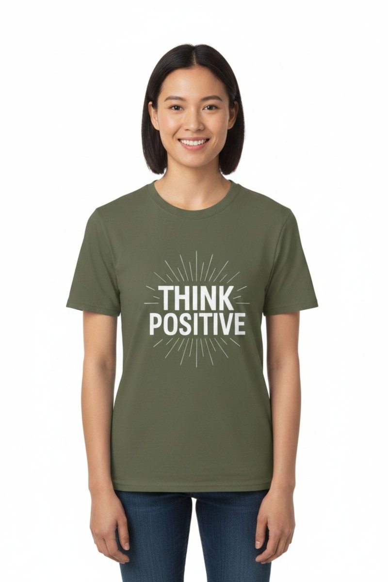 Think Positive | Positive Mindset Tee - Positivity Prints
