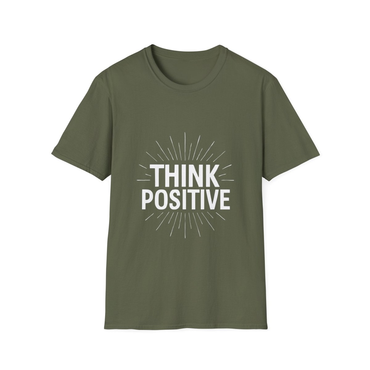 Think Positive | Positive Mindset Tee - Positivity Prints