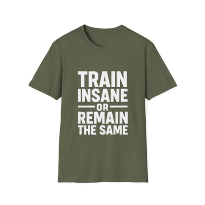 Train Insane | Gym Motivation Tee - Positivity Prints