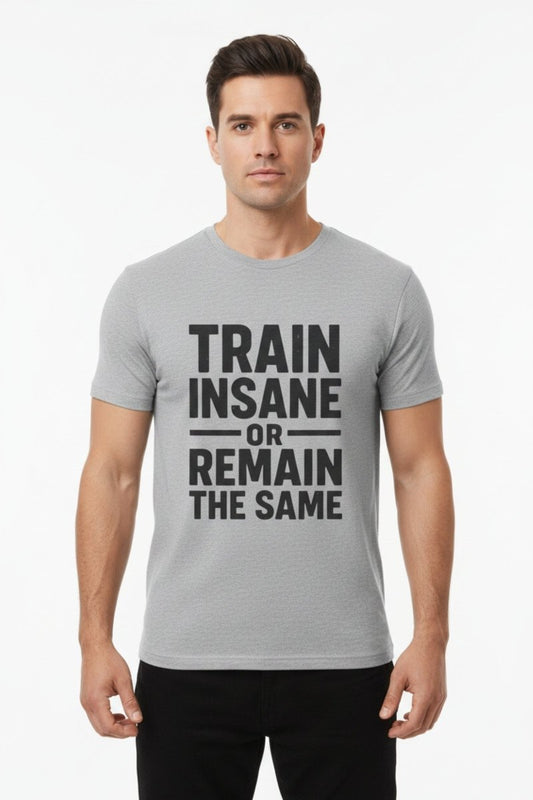 Train Insane | Gym Motivation Tee - Positivity Prints