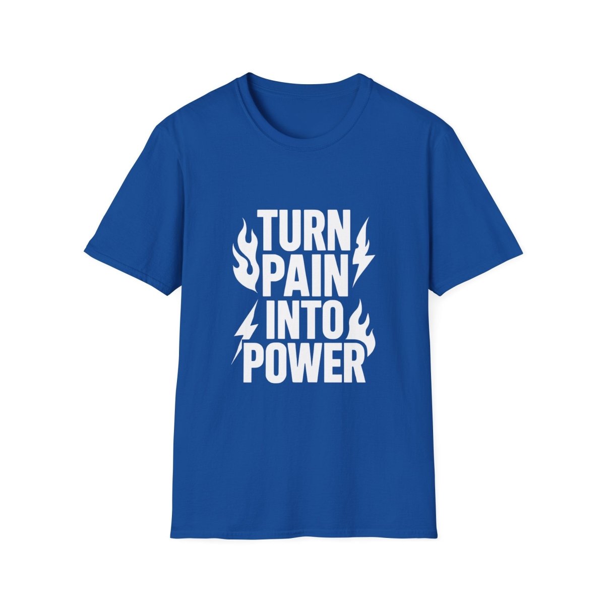 Turn Pain Into Power | Mental Strength Tee - Positivity Prints