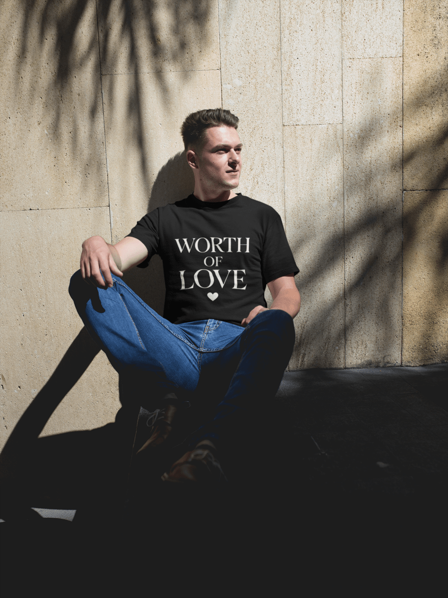 Worthy Of Love | Self Love Tee - Positivity Prints