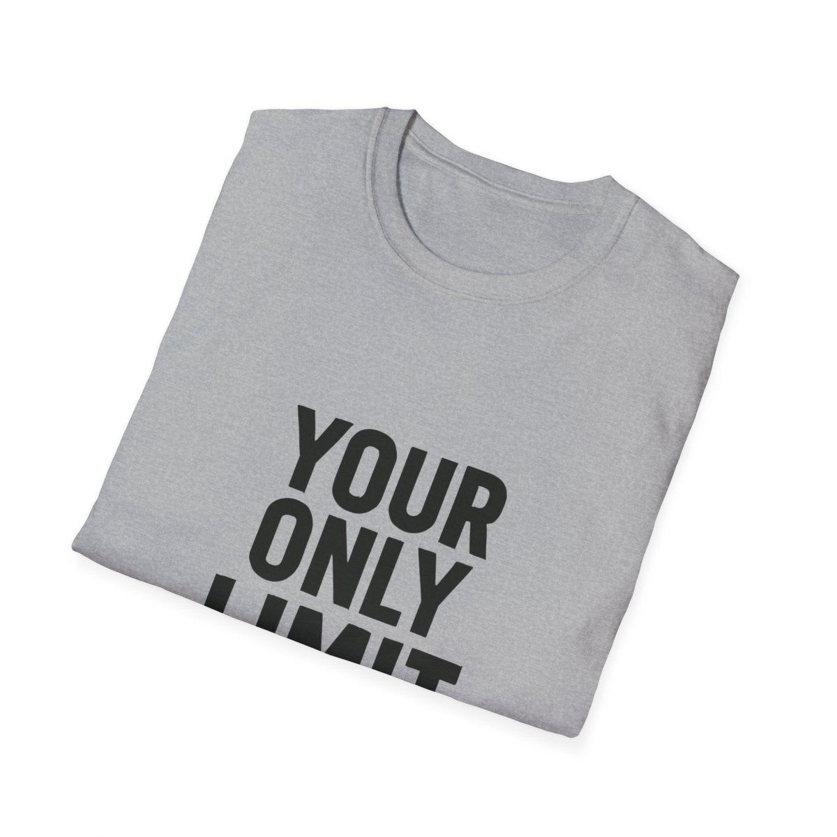 Your Only Limit Is You | Gym Motivation Tee - Positivity Prints