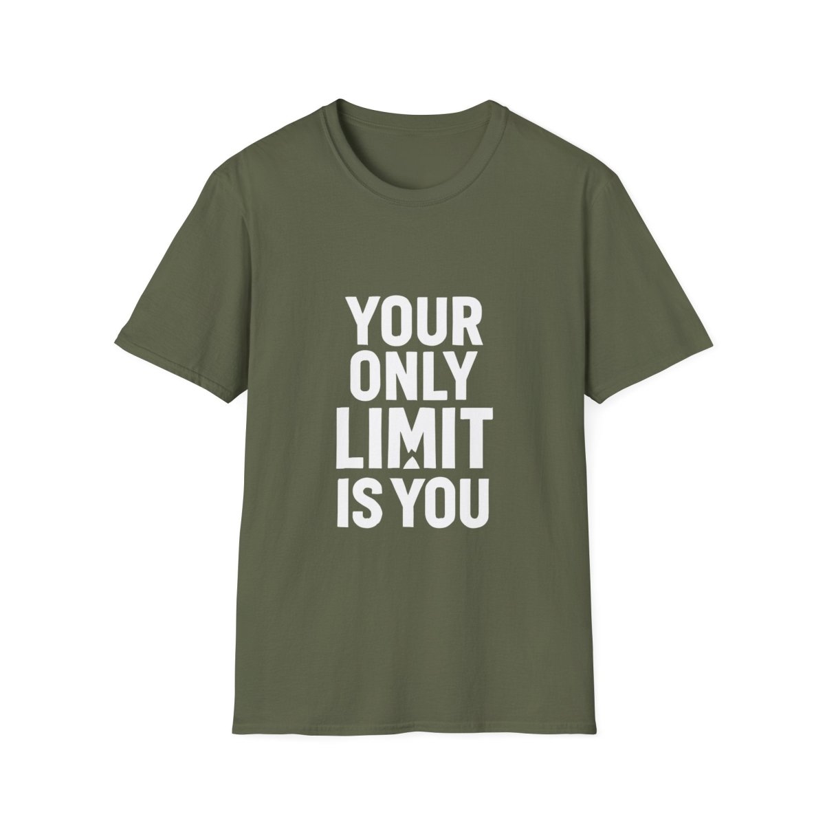 Your Only Limit Is You | Gym Motivation Tee - Positivity Prints