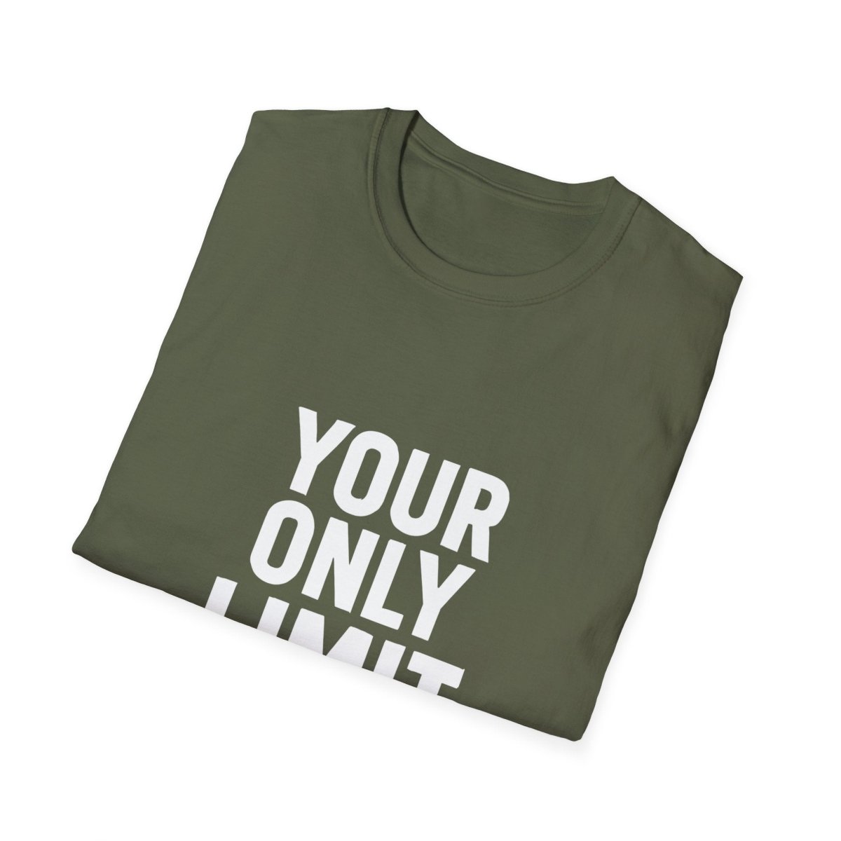 Your Only Limit Is You | Gym Motivation Tee - Positivity Prints
