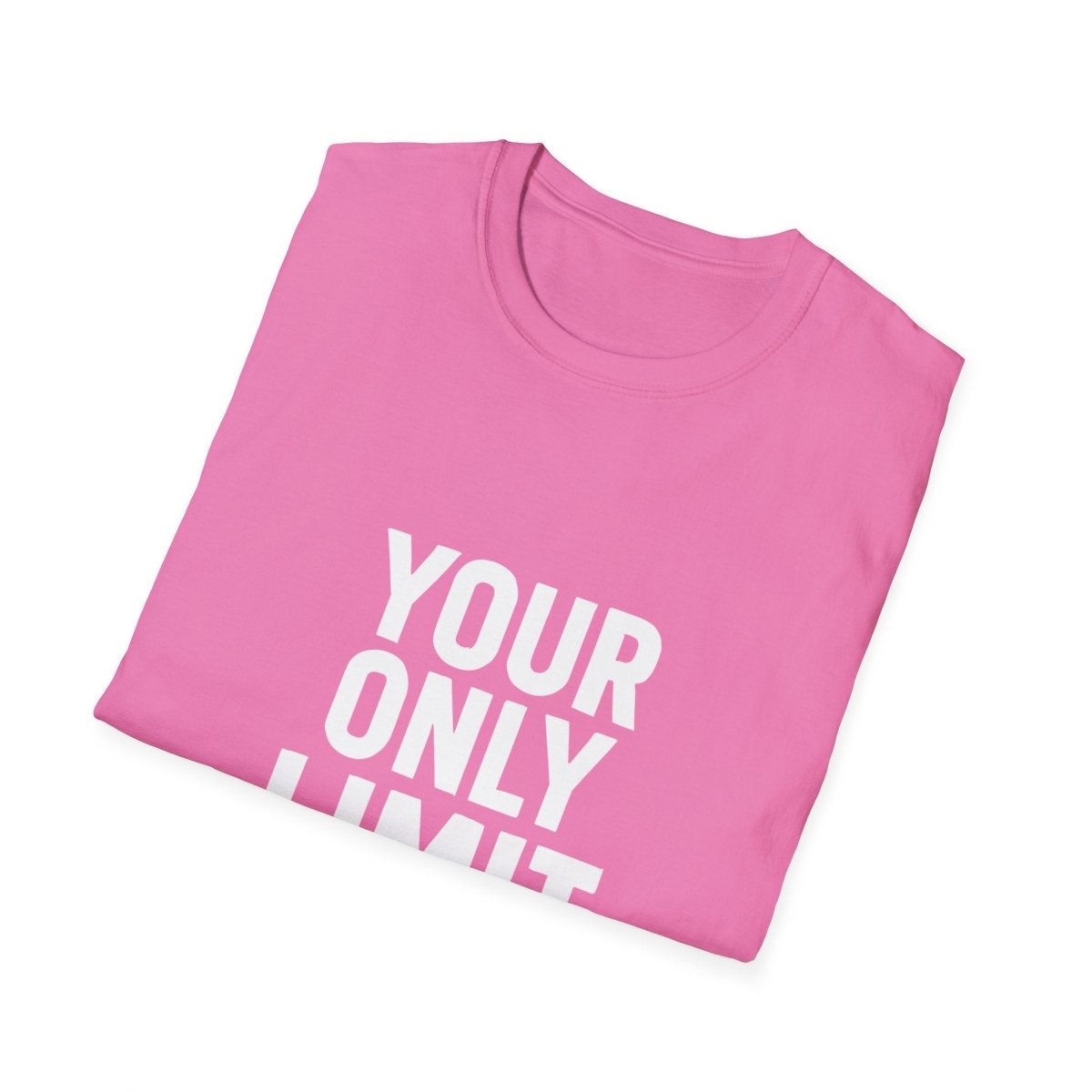 Your Only Limit Is You | Gym Motivation Tee - Positivity Prints
