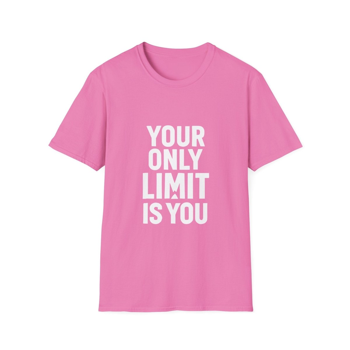 Your Only Limit Is You | Gym Motivation Tee - Positivity Prints