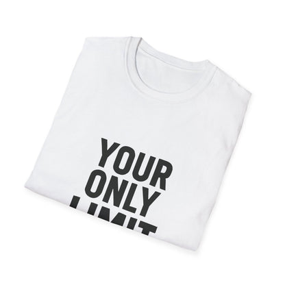 Your Only Limit Is You | Gym Motivation Tee - Positivity Prints