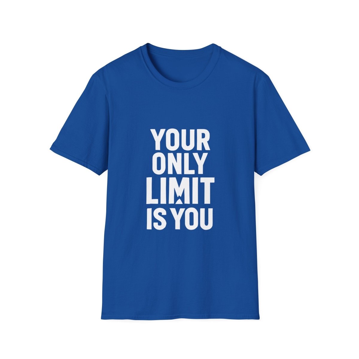 Your Only Limit Is You | Gym Motivation Tee - Positivity Prints