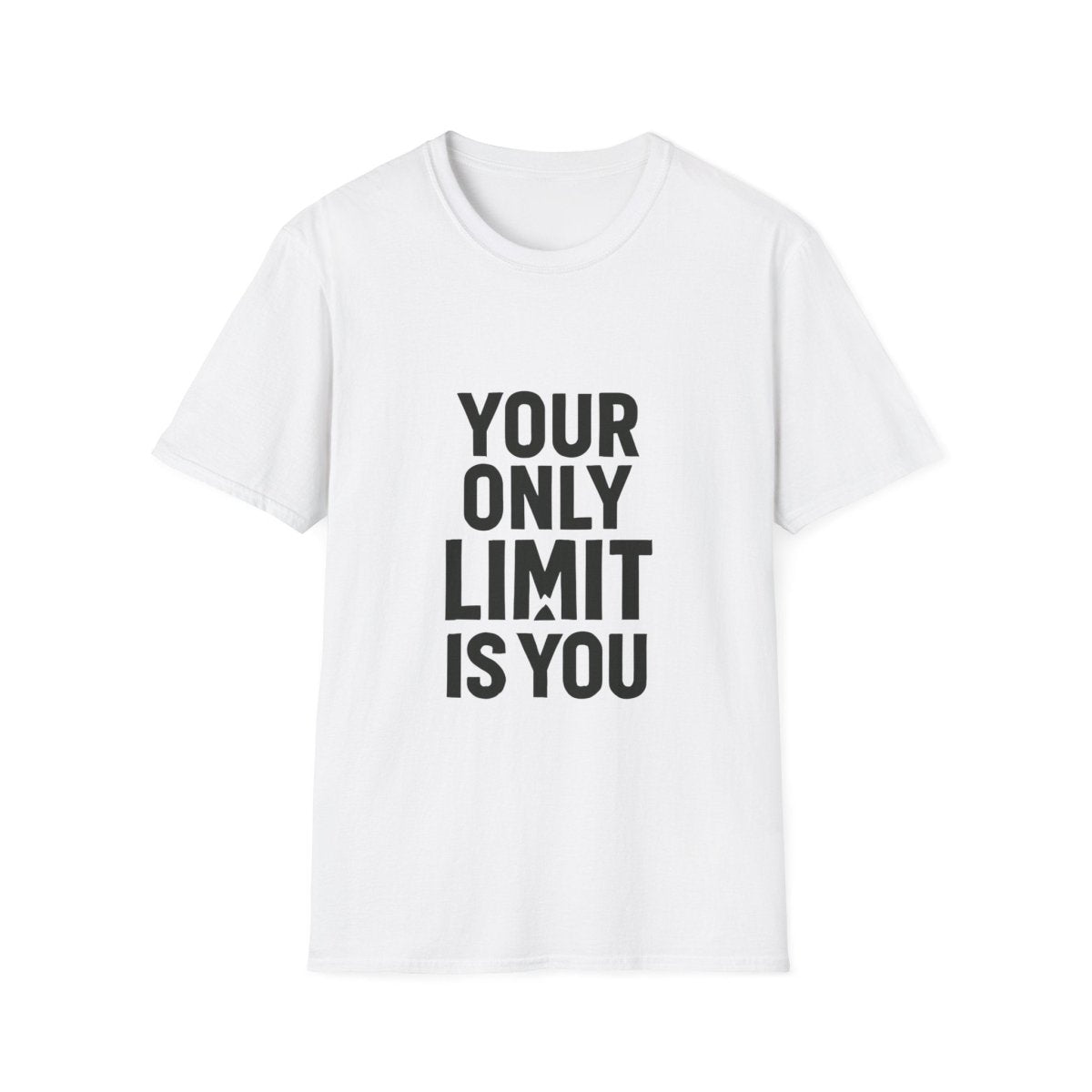 Your Only Limit Is You | Gym Motivation Tee - Positivity Prints