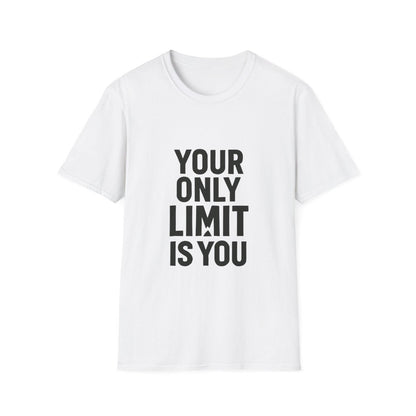 Your Only Limit Is You | Gym Motivation Tee - Positivity Prints